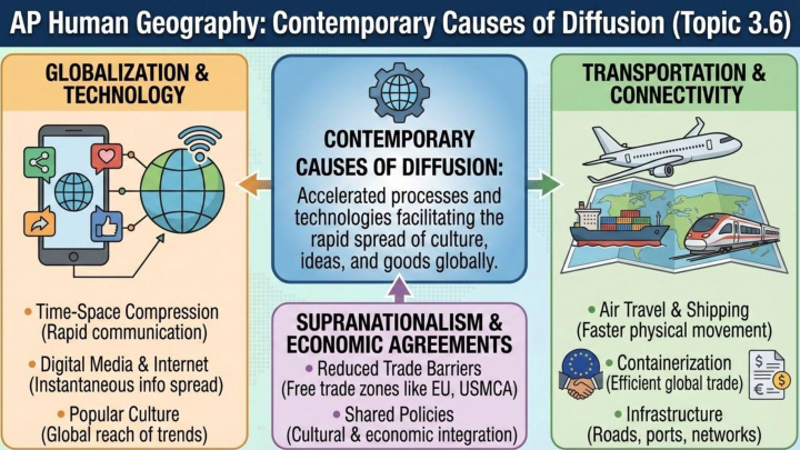 AP Human Geography Unit visual slide 7