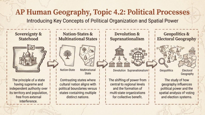 AP Human Geography Unit visual slide 3