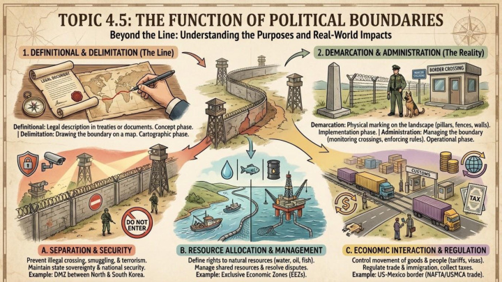 AP Human Geography Unit visual slide 6