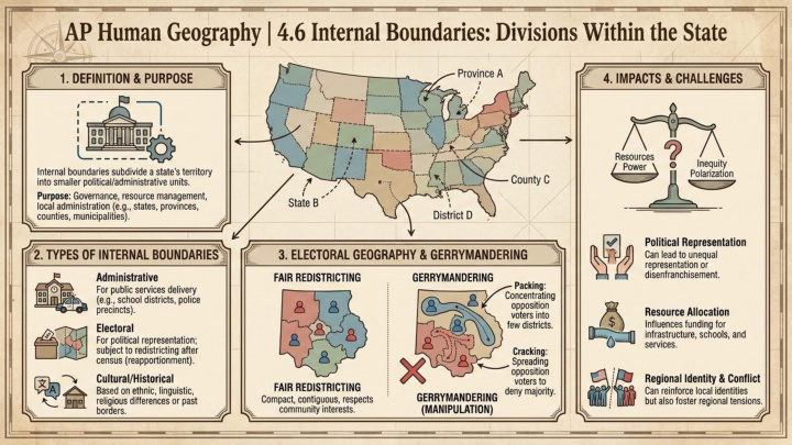 AP Human Geography Unit visual slide 7