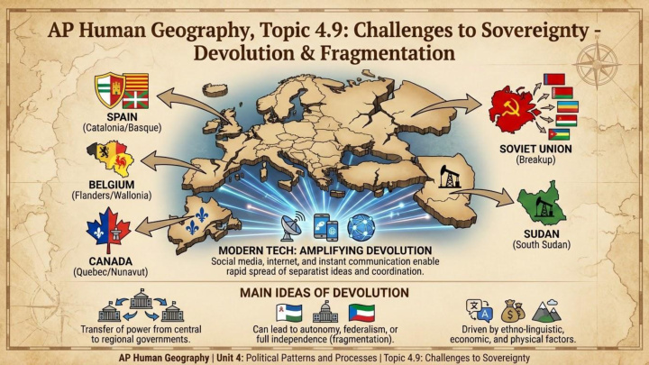 AP Human Geography Unit visual slide 10