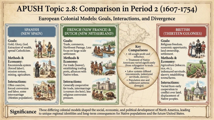 AP US History Unit 2 visual review slide 9