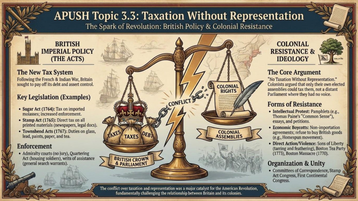 AP US History Unit 3 visual review slide 4