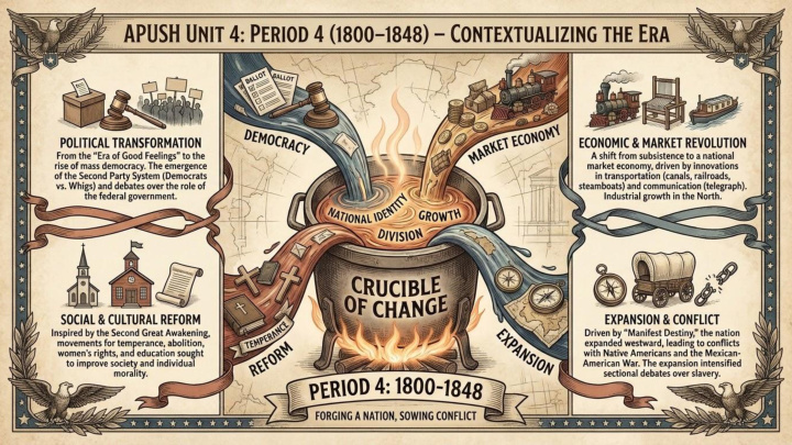 AP US History Unit 4 visual review slide 2
