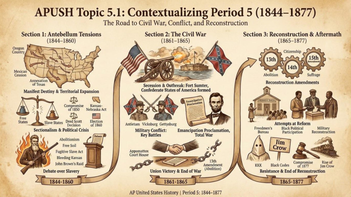 AP US History Unit 5 visual review slide 2