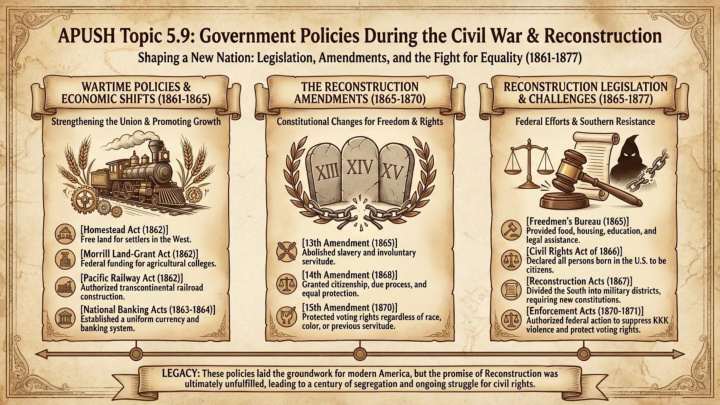 AP US History Unit 5 visual review slide 10