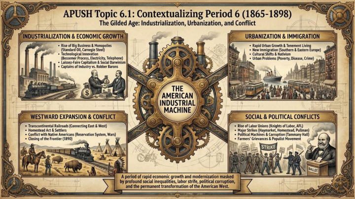 AP US History Unit 6 visual review slide 2