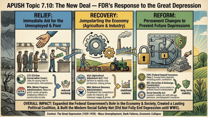 AP US History Unit 7 visual review slide 11