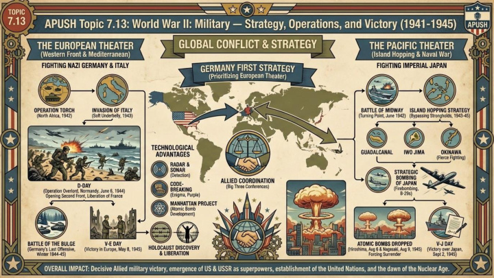 AP US History Unit 7 visual review slide 14