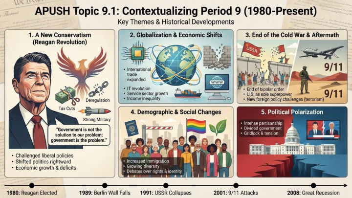 AP US History Unit 9 visual review slide 2